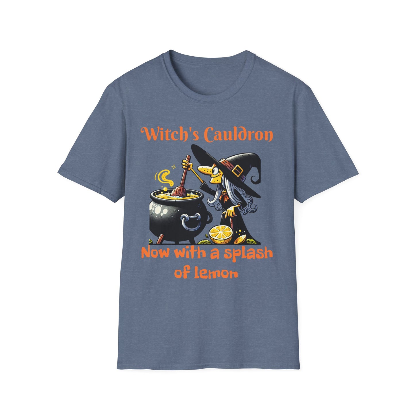 Halloween Witch Cauldron Softstyle T-Shirt