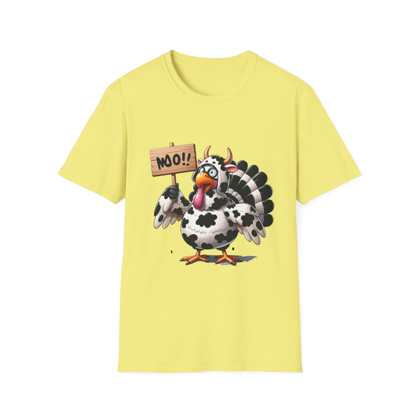 Unisex Tee - Cow-Turkey Funny Thanksgiving Shirt