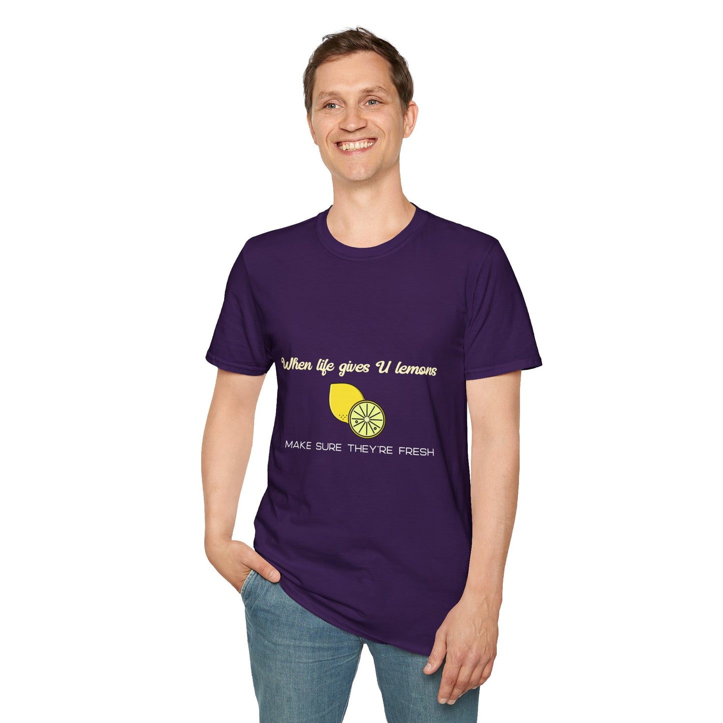 Funny Lemon Unisex T-Shirt - Life Giving Lemons Fresh Design