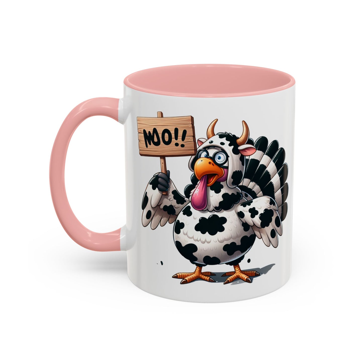 Turkey Cow Coffee Mug (11, 15oz)