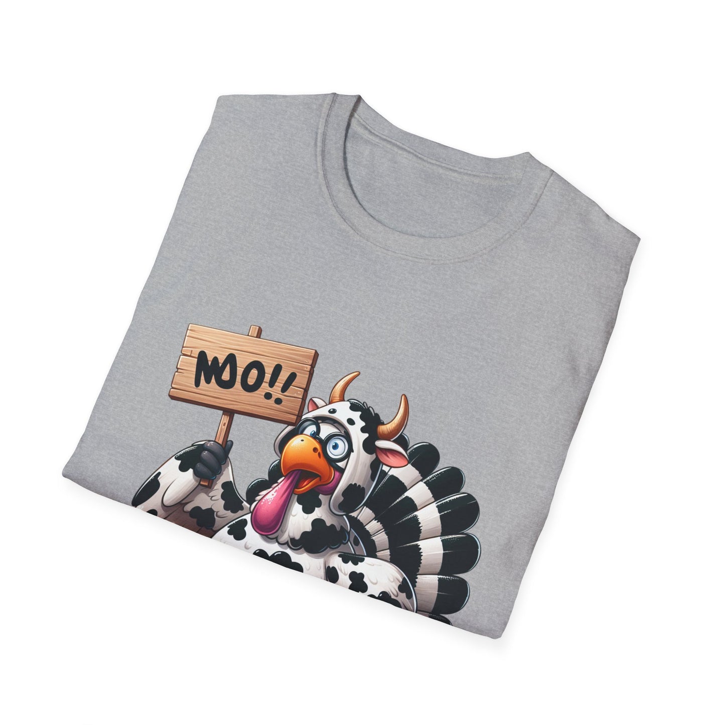 Unisex Tee - Cow-Turkey Funny Thanksgiving Shirt