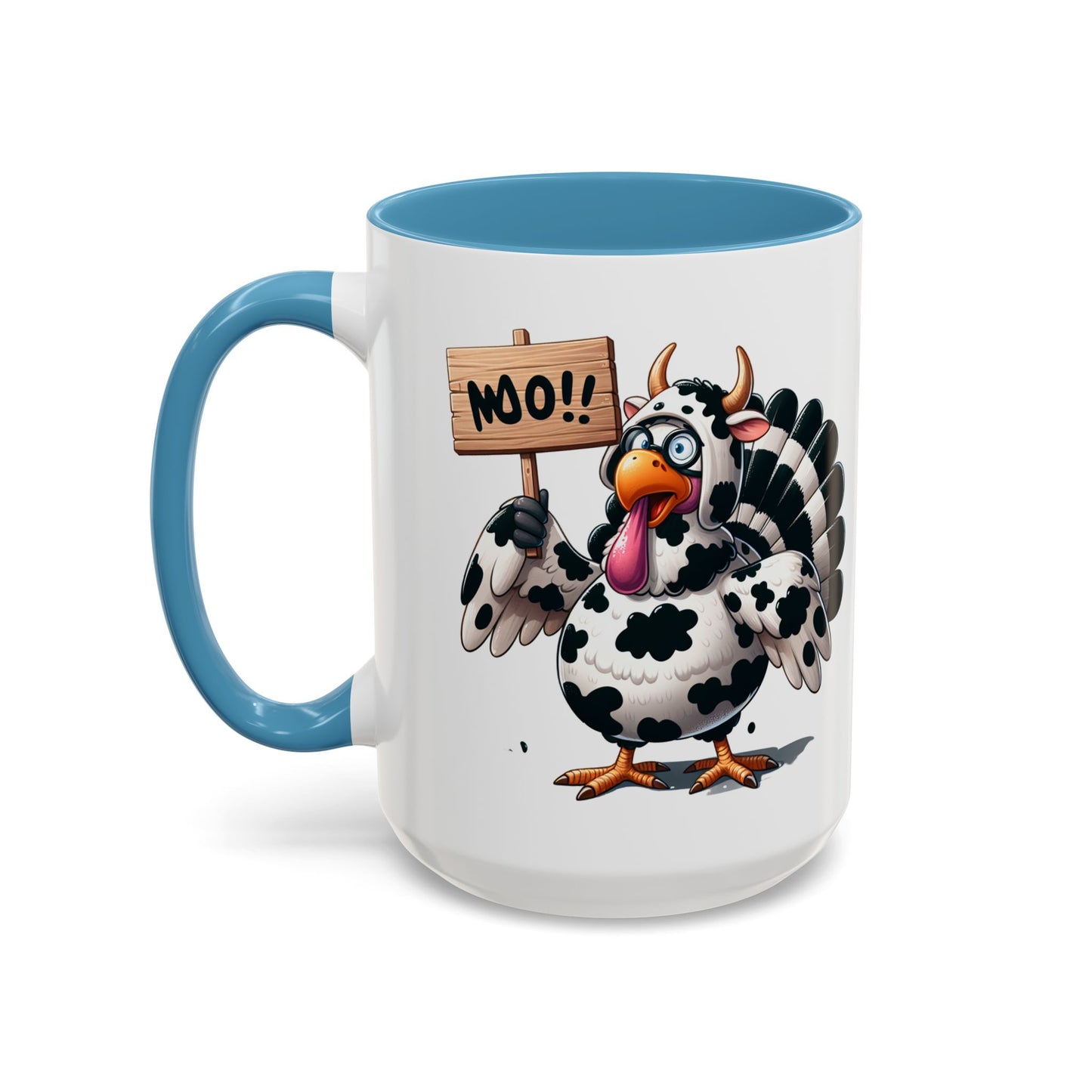 Turkey Cow Coffee Mug (11, 15oz)