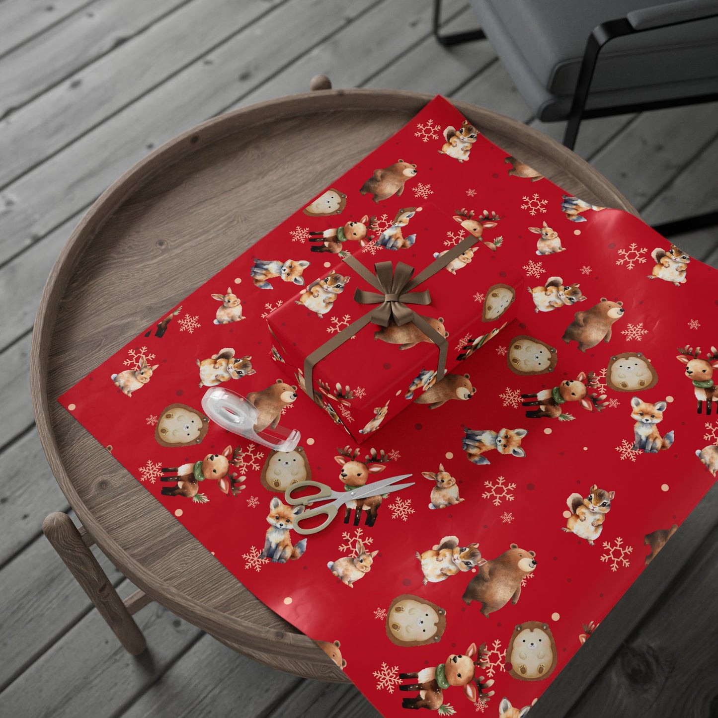 Woodland Creatures Wrapping Papers