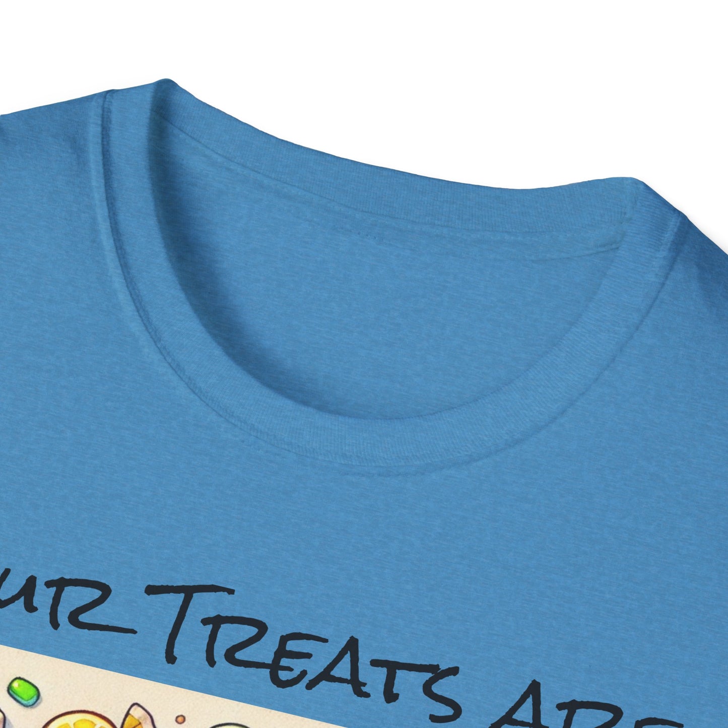 T-Shirt: Spooky Ghost Sour Treats Halloween Design