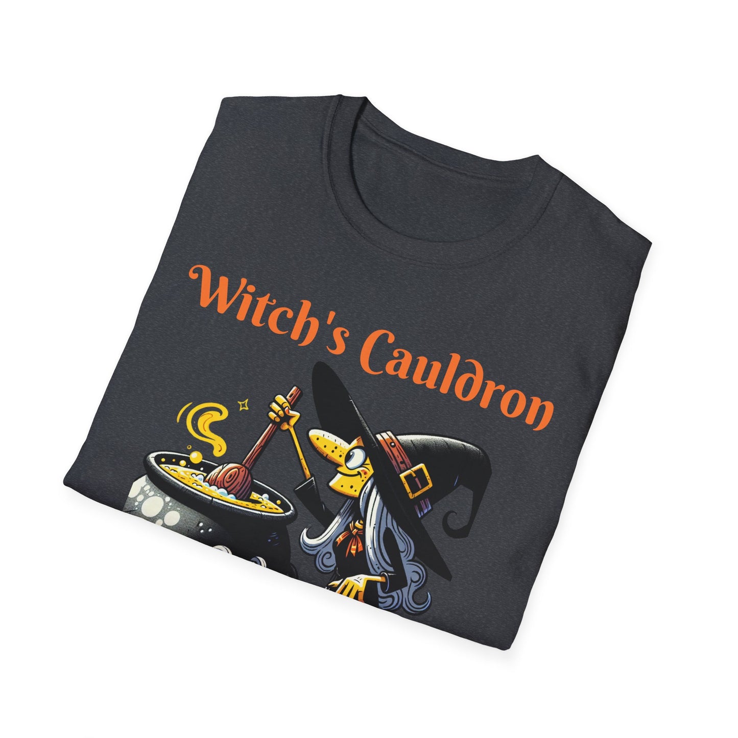 Halloween Witch Cauldron Softstyle T-Shirt