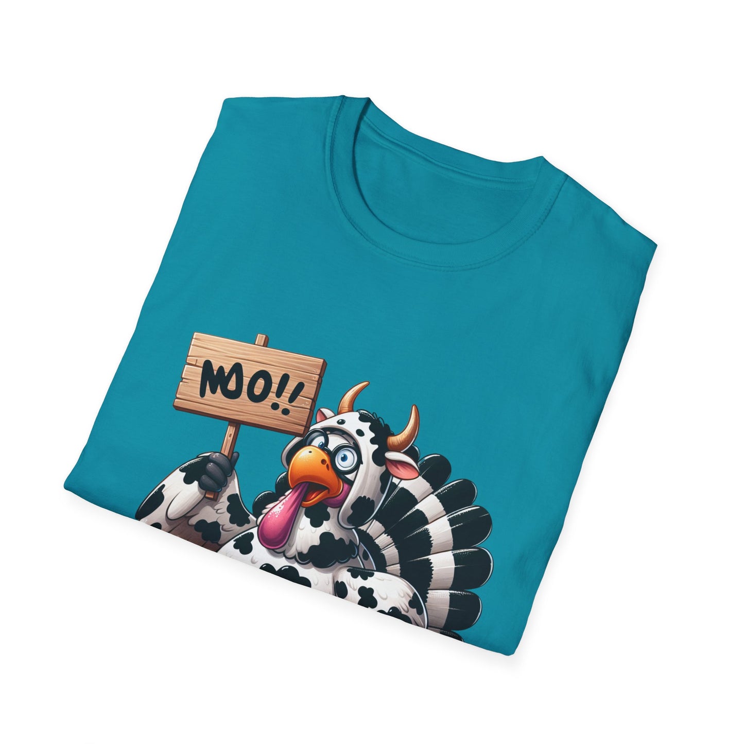 Unisex Tee - Cow-Turkey Funny Thanksgiving Shirt