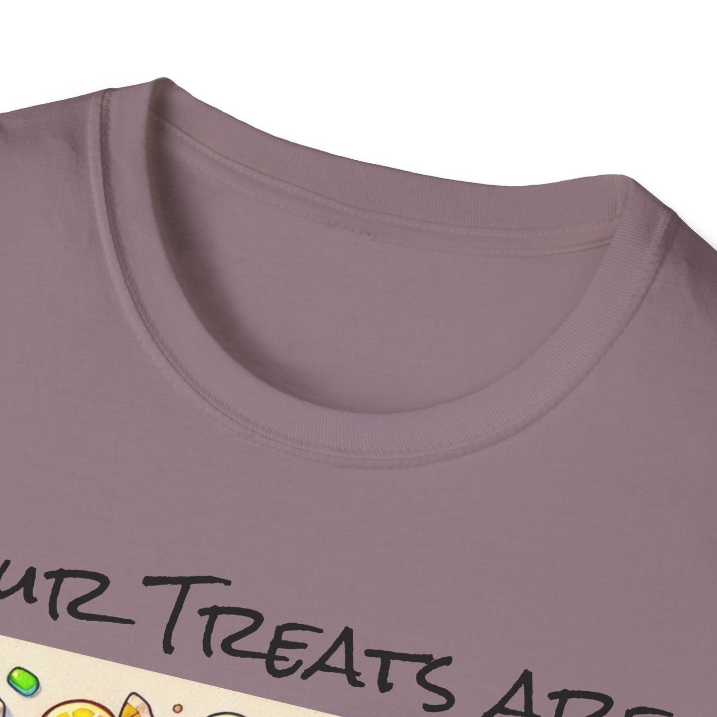 T-Shirt: Spooky Ghost Sour Treats Halloween Design