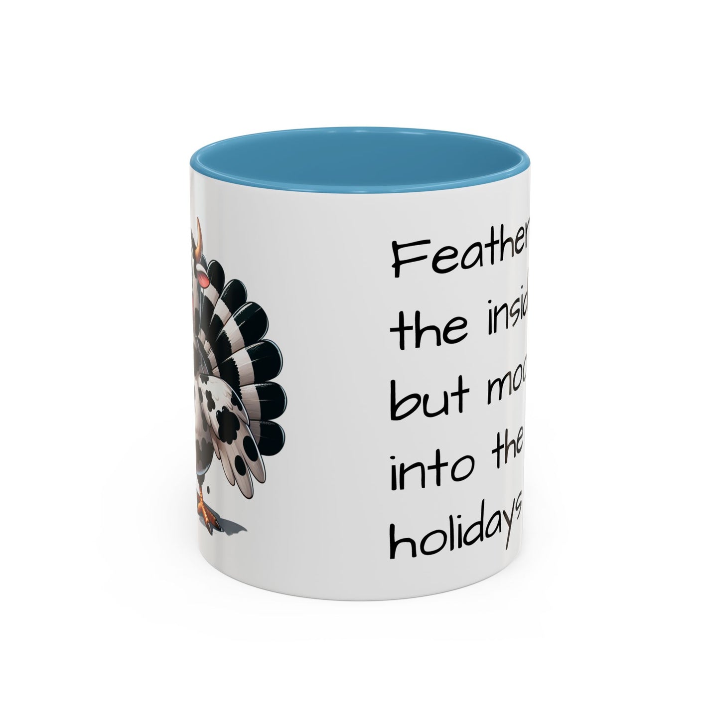 Turkey Cow Coffee Mug (11, 15oz)