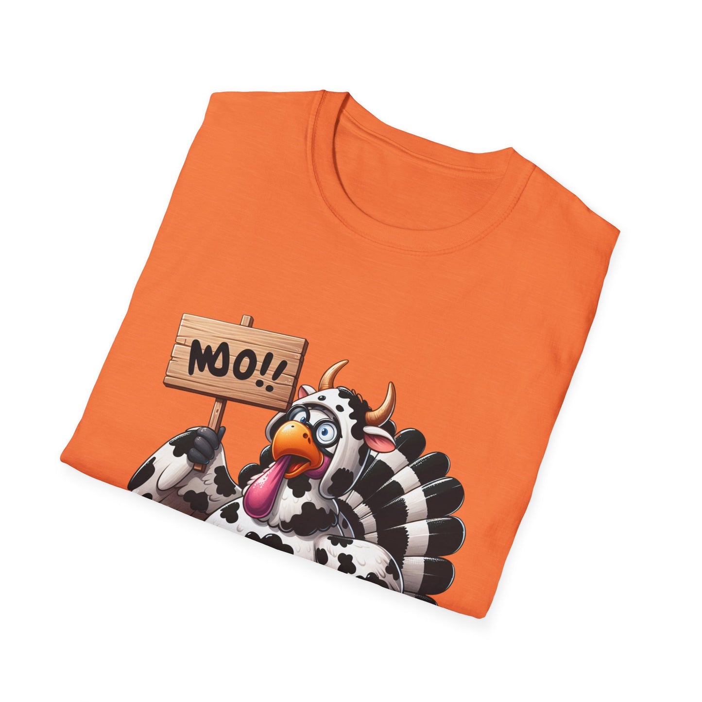 Unisex Tee - Cow-Turkey Funny Thanksgiving Shirt