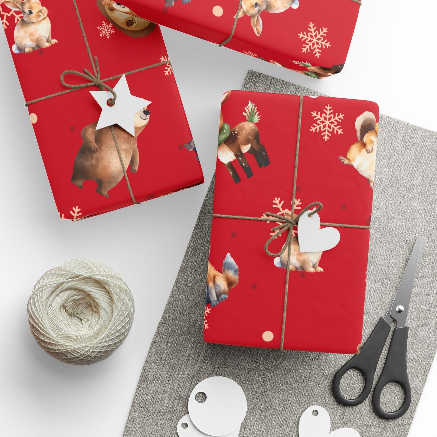 Woodland Creatures Wrapping Papers