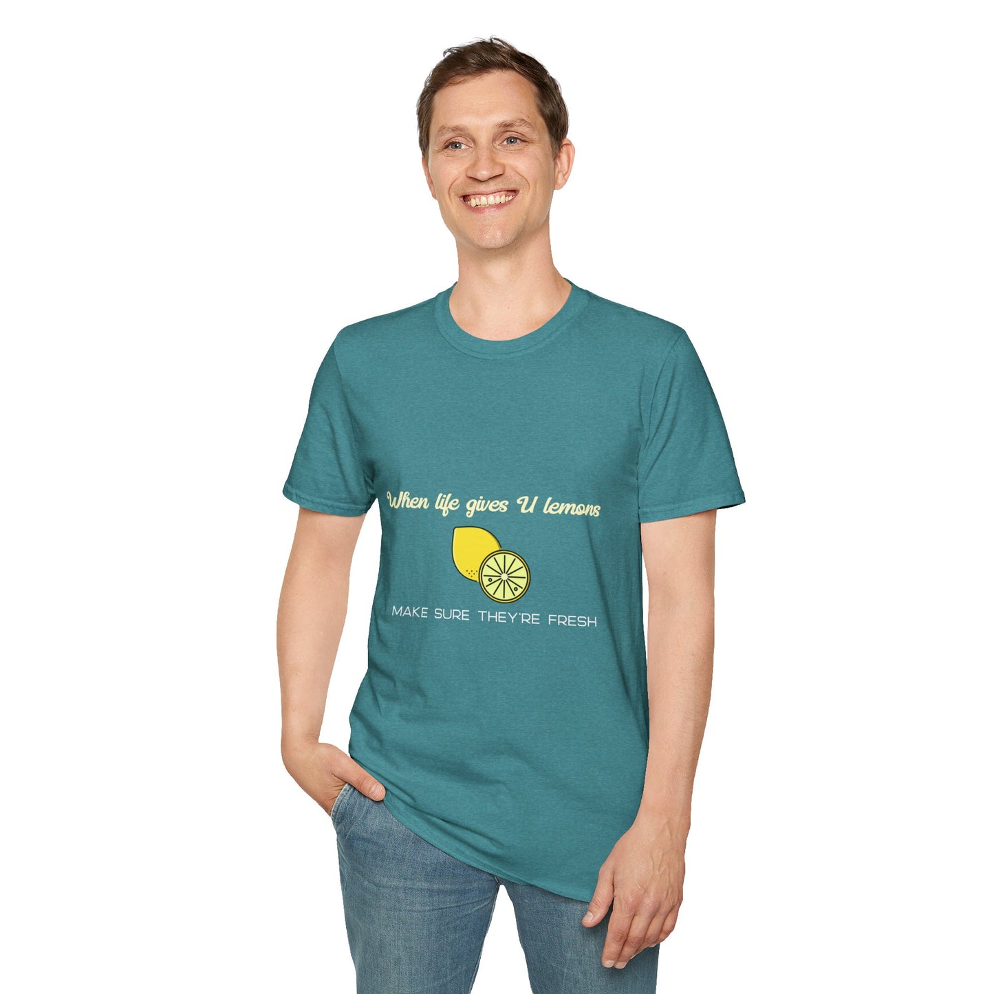 Funny Lemon Unisex T-Shirt - Life Giving Lemons Fresh Design