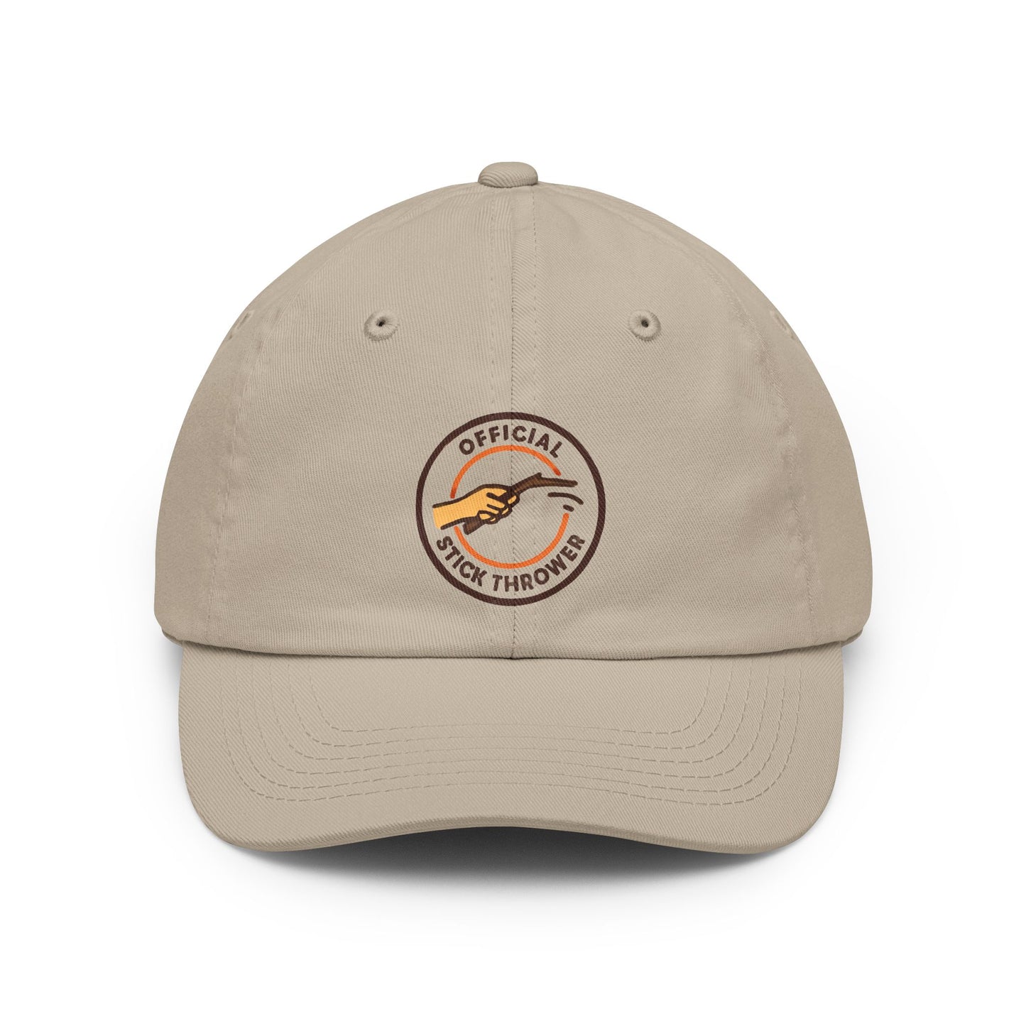 'Official Stick Thrower' Embroidered Dad Cap