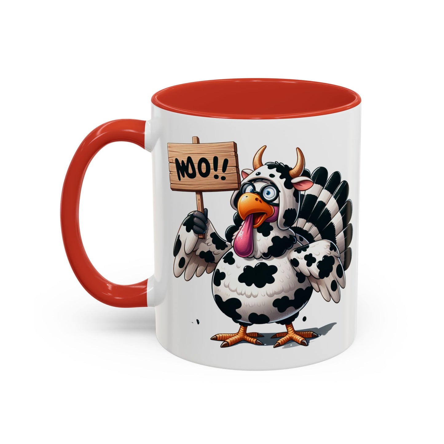 Turkey Cow Coffee Mug (11, 15oz)