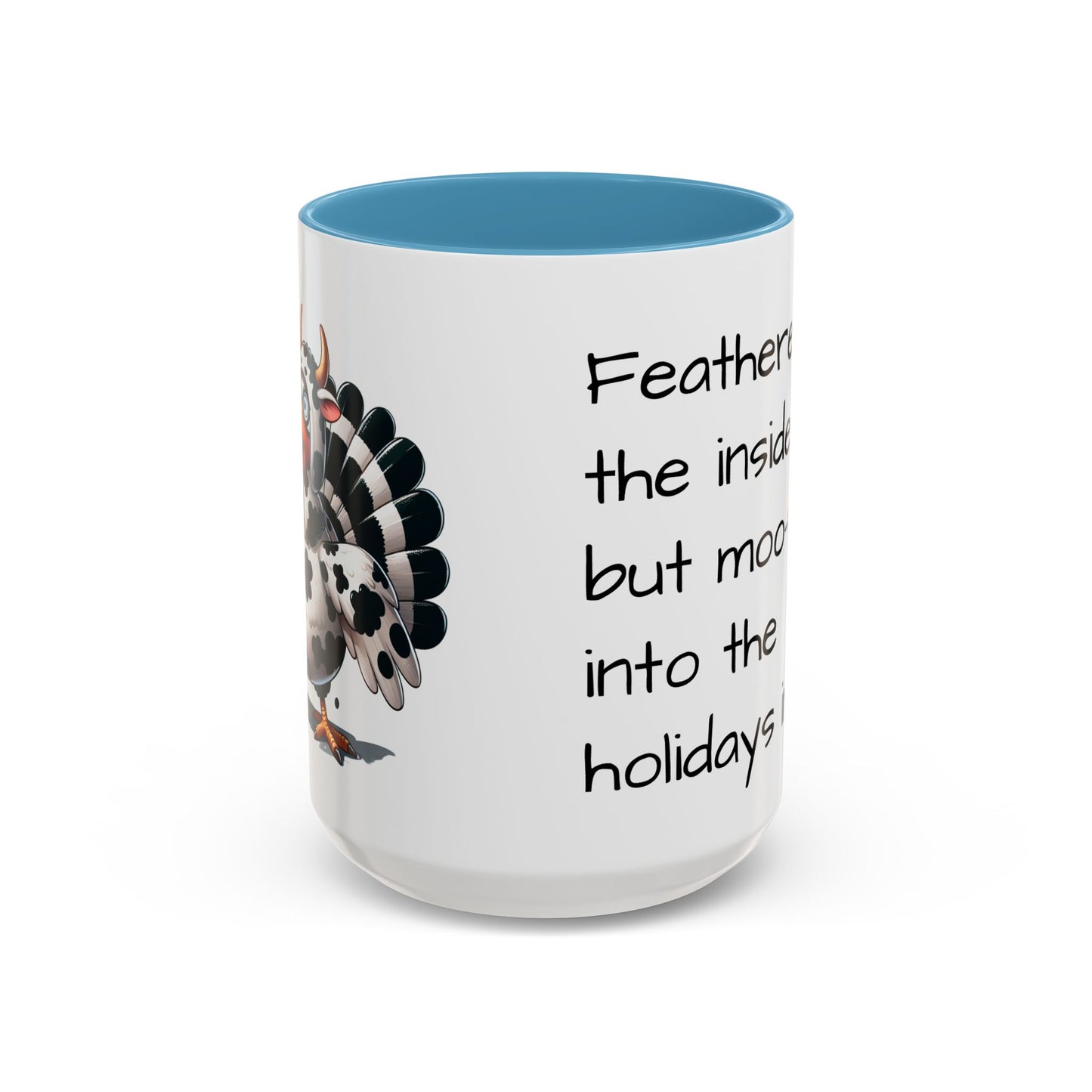 Turkey Cow Coffee Mug (11, 15oz)
