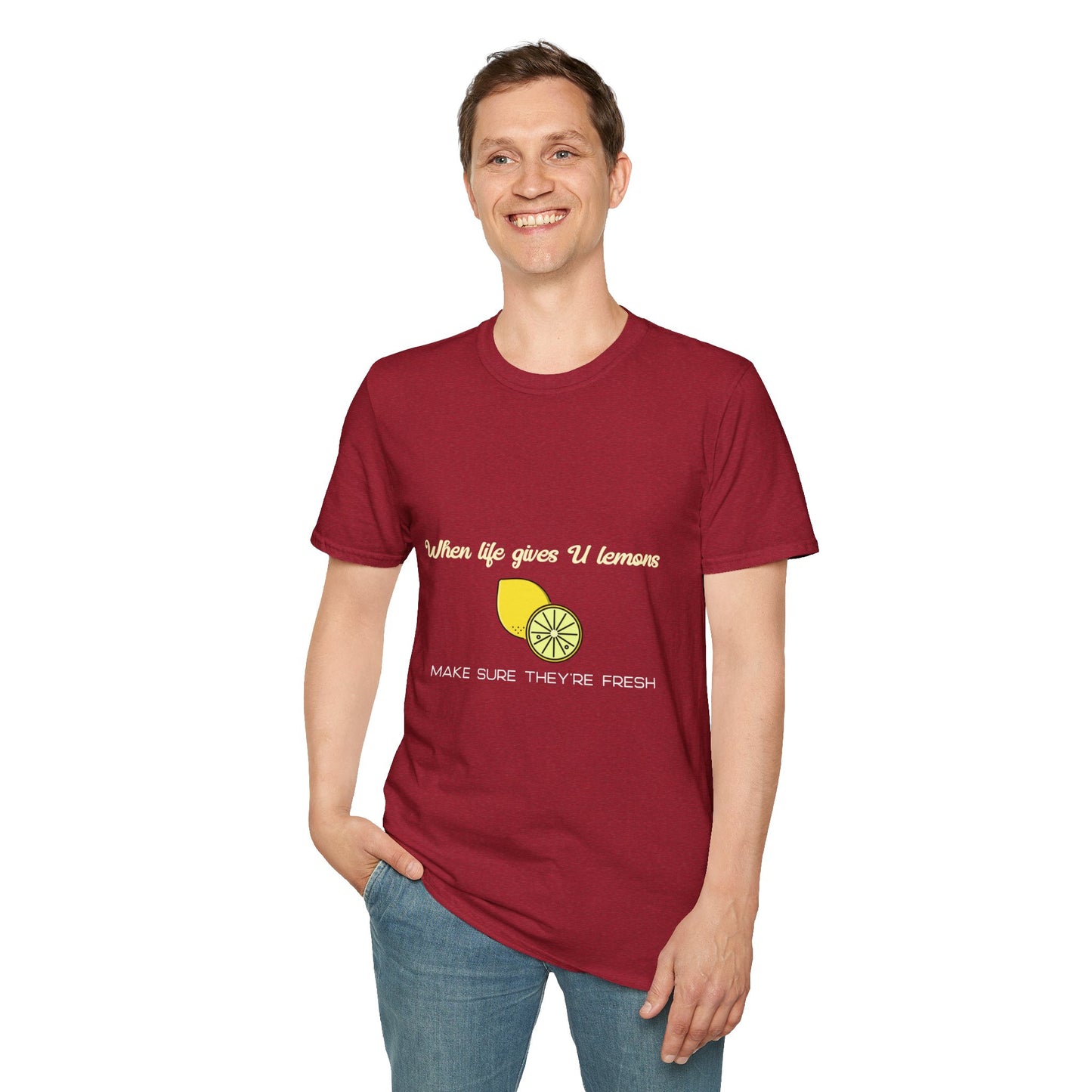Funny Lemon Unisex T-Shirt - Life Giving Lemons Fresh Design