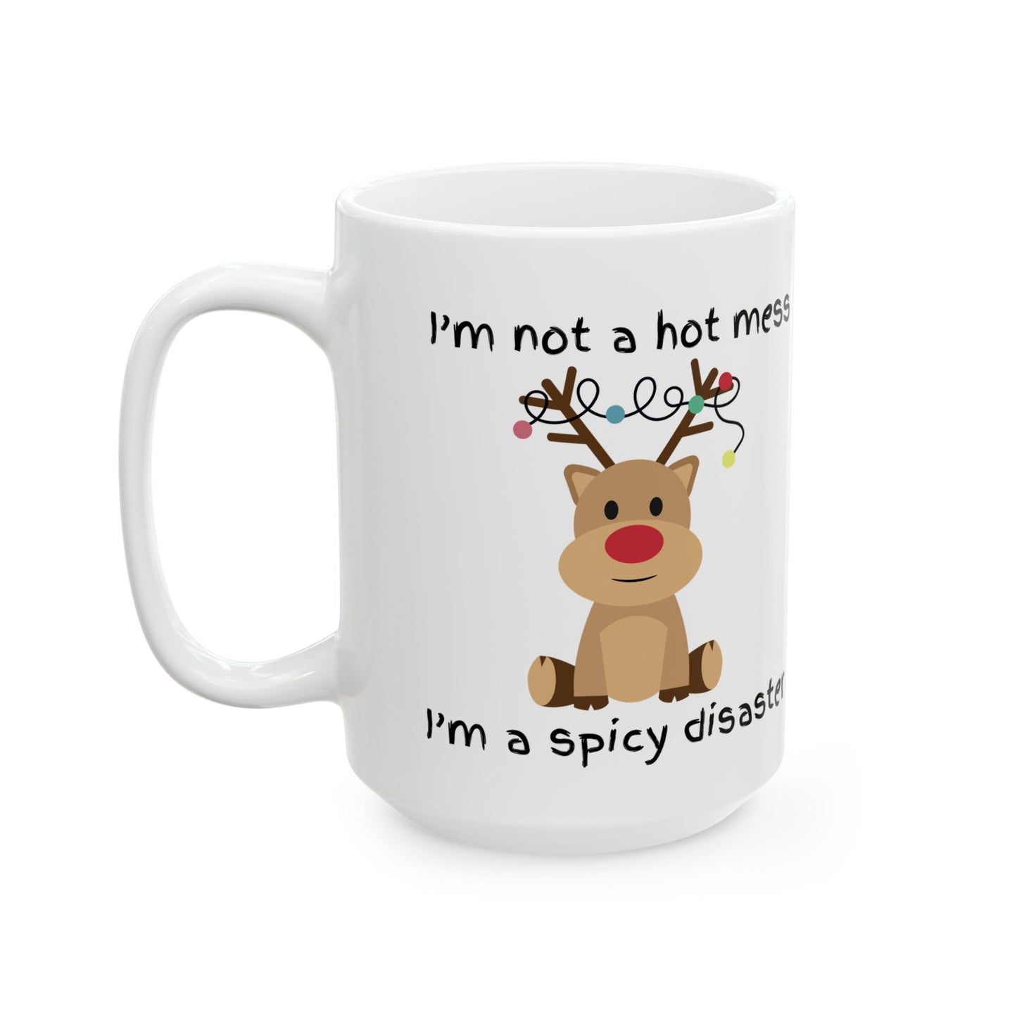 Christmas Mess Ceramic Mug, (11oz, 15oz)