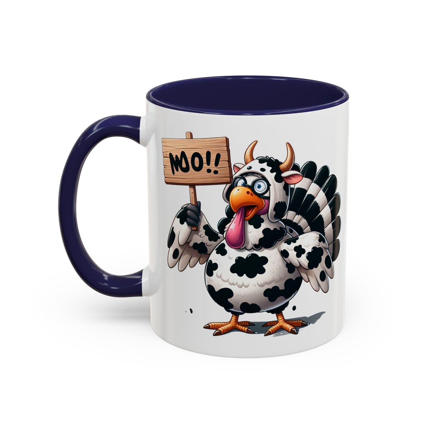 Turkey Cow Coffee Mug (11, 15oz)