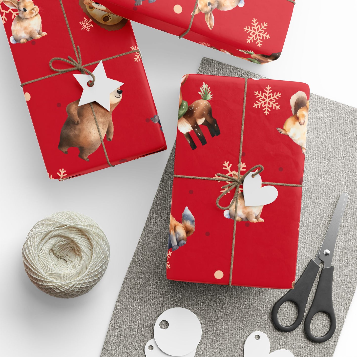 Woodland Creatures Wrapping Papers