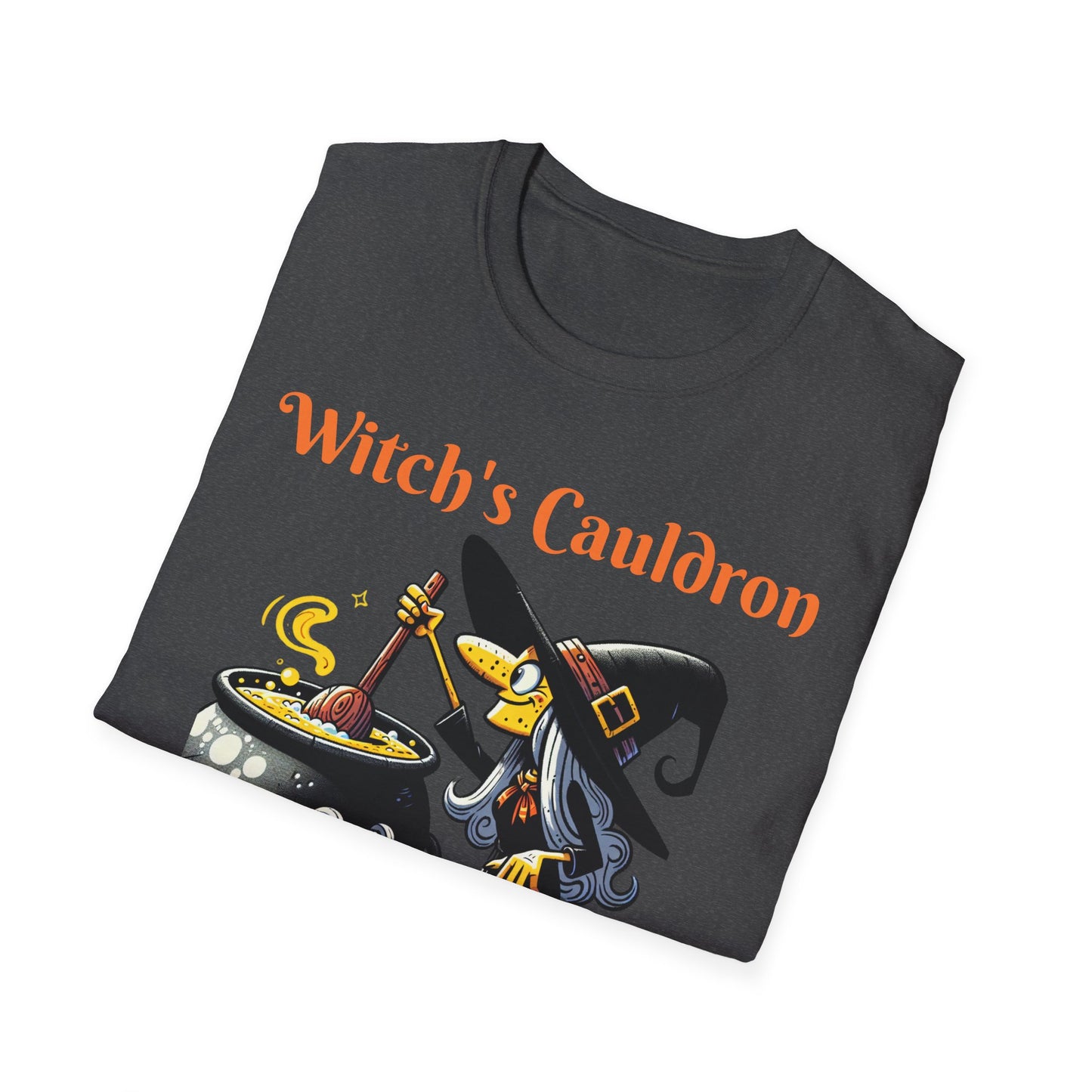 Halloween Witch Cauldron Softstyle T-Shirt