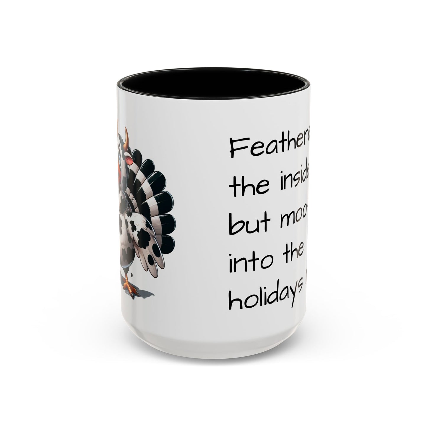 Turkey Cow Coffee Mug (11, 15oz)