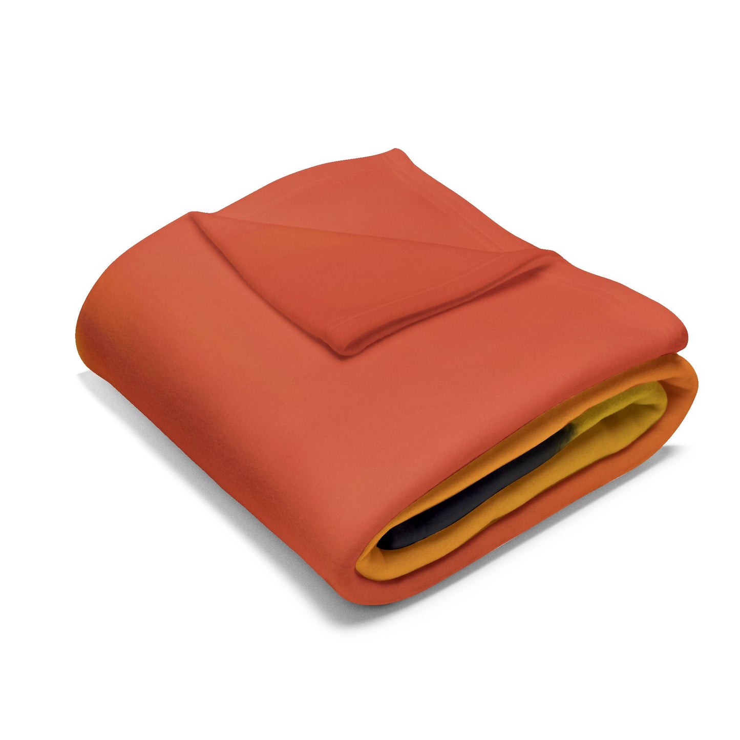 Fleece Blanket - African Sunset Drawing Design