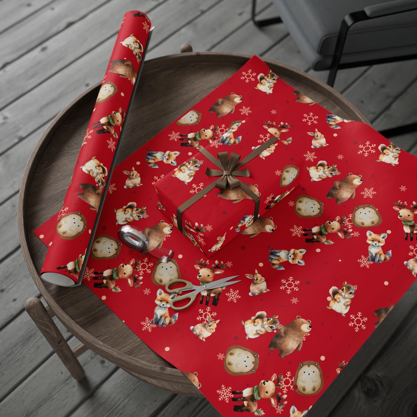 Woodland Creatures Wrapping Papers