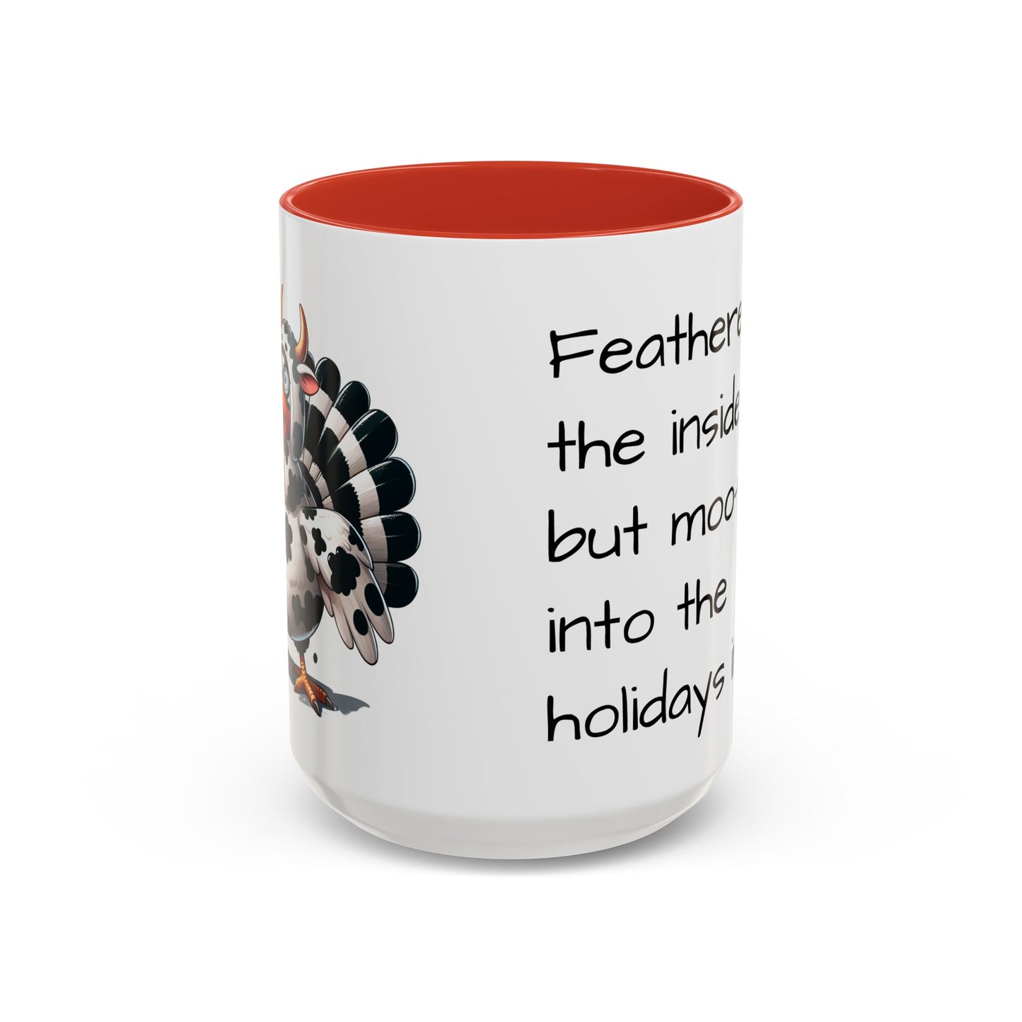 Turkey Cow Coffee Mug (11, 15oz)