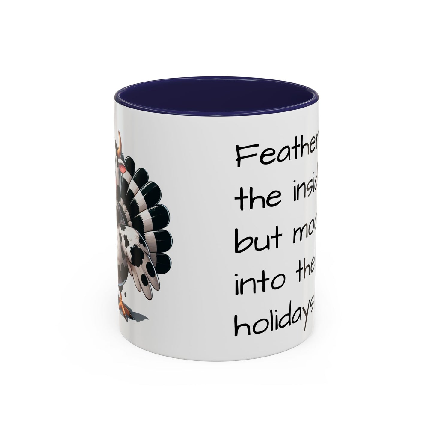 Turkey Cow Coffee Mug (11, 15oz)