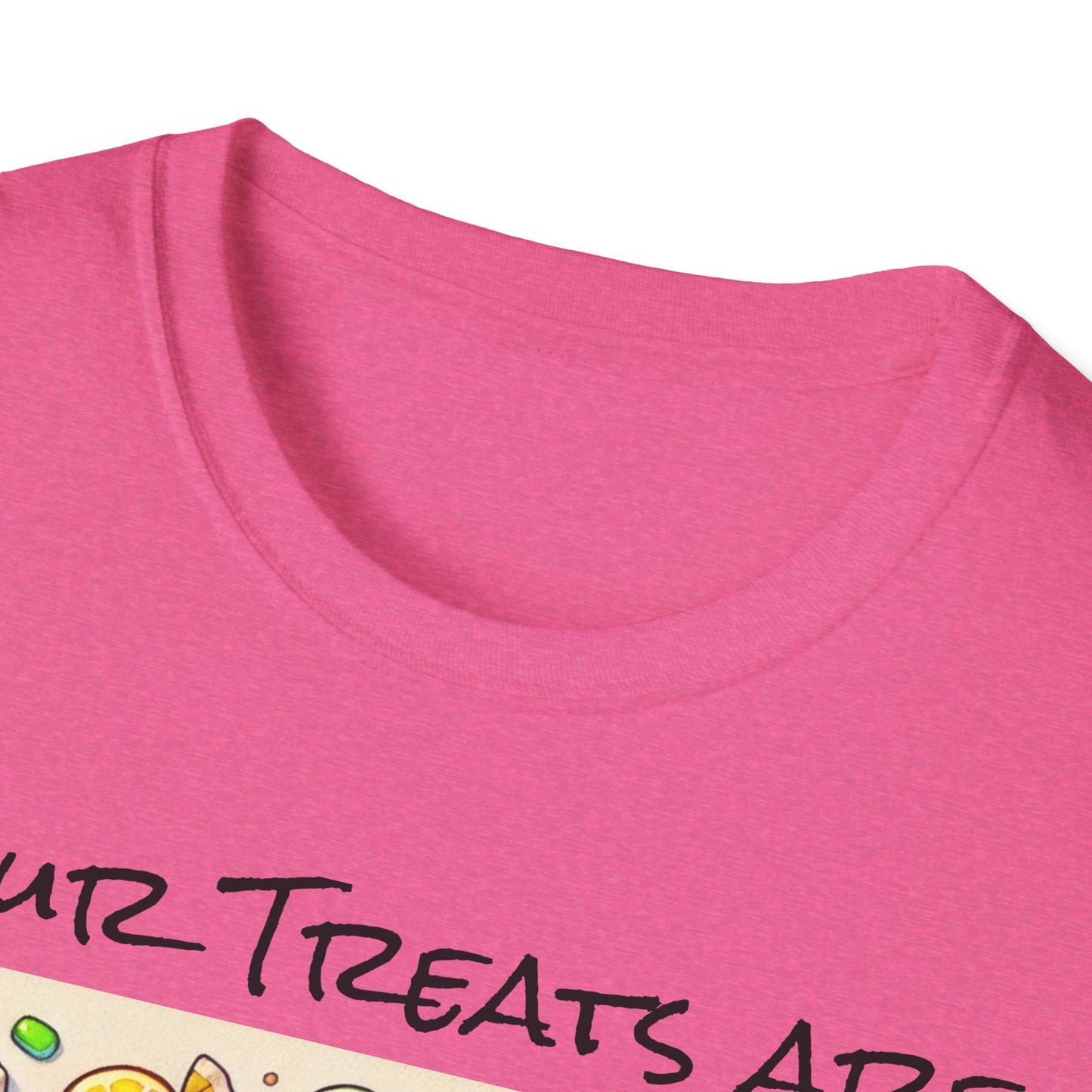 T-Shirt: Spooky Ghost Sour Treats Halloween Design