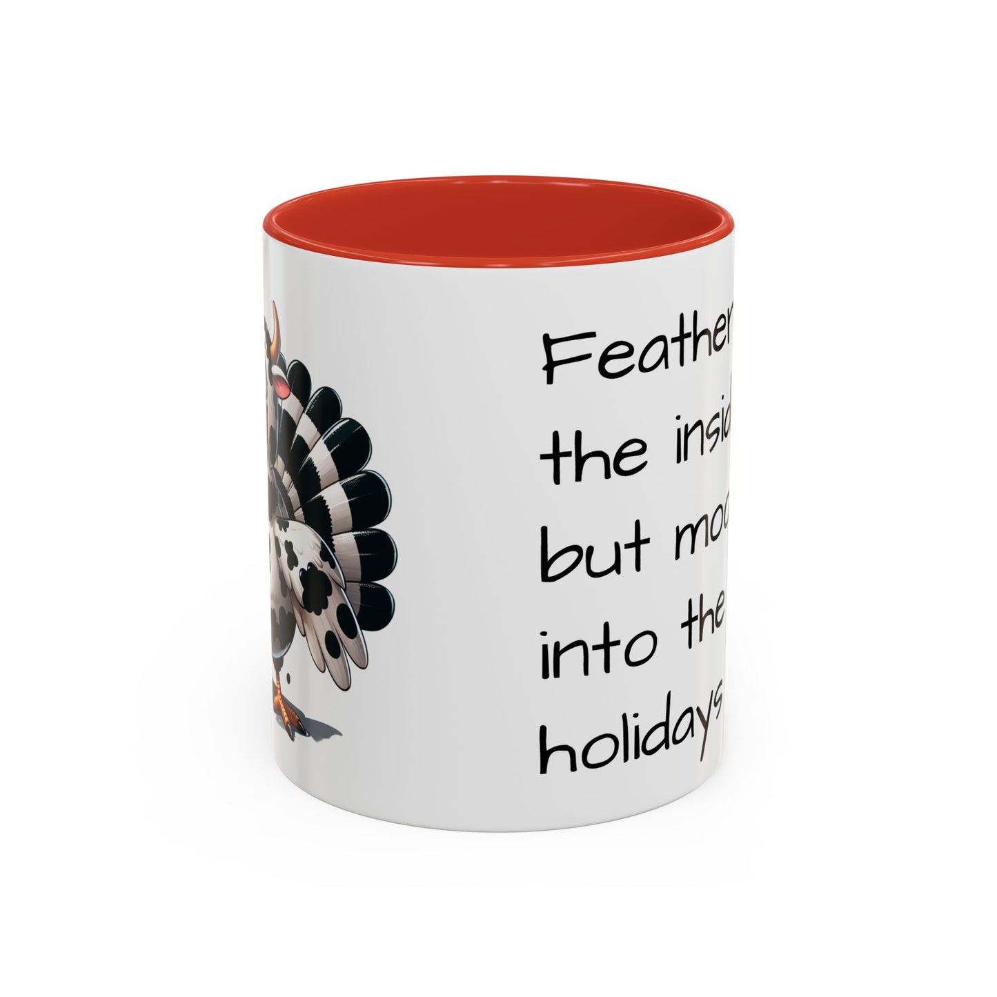Turkey Cow Coffee Mug (11, 15oz)