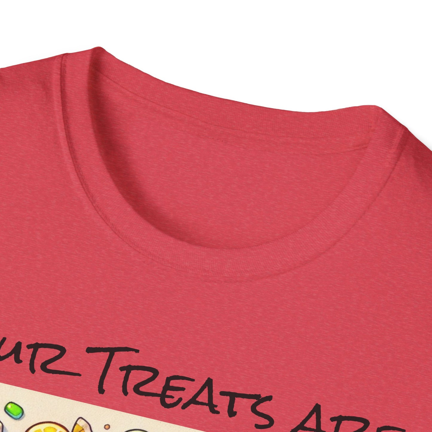 T-Shirt: Spooky Ghost Sour Treats Halloween Design