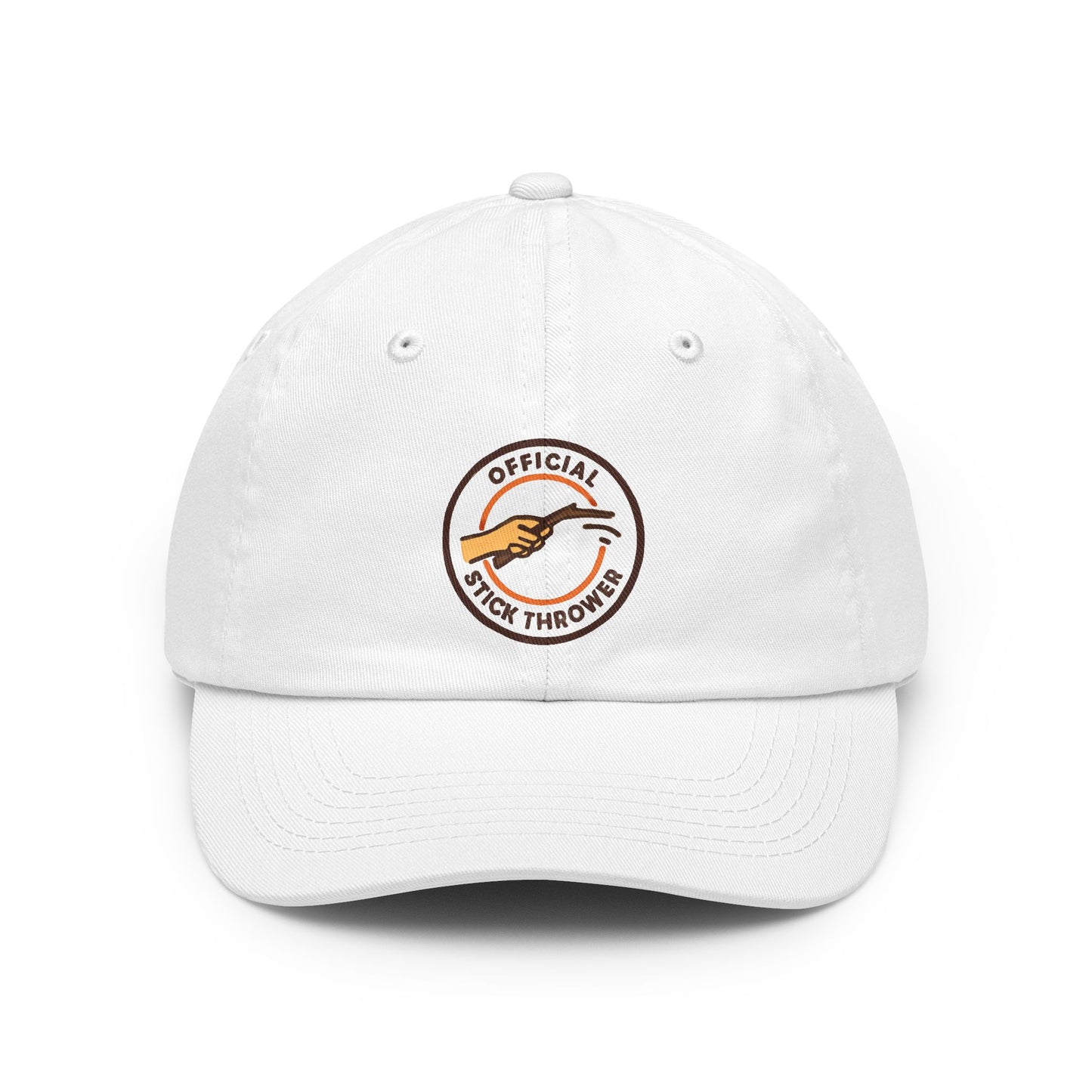 'Official Stick Thrower' Embroidered Dad Cap
