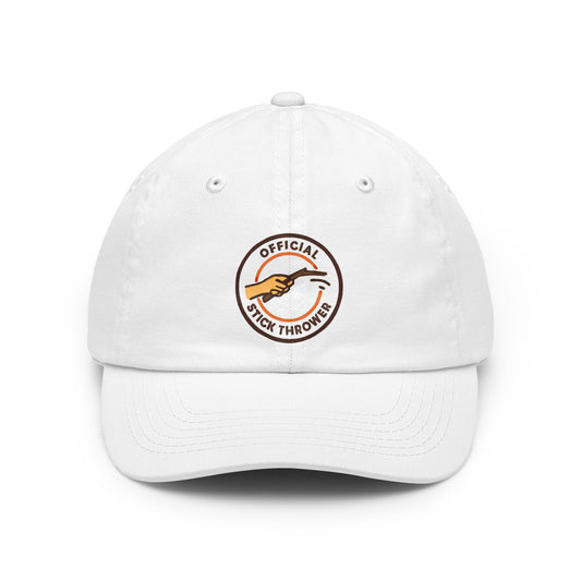 'Official Stick Thrower' Embroidered Dad Cap
