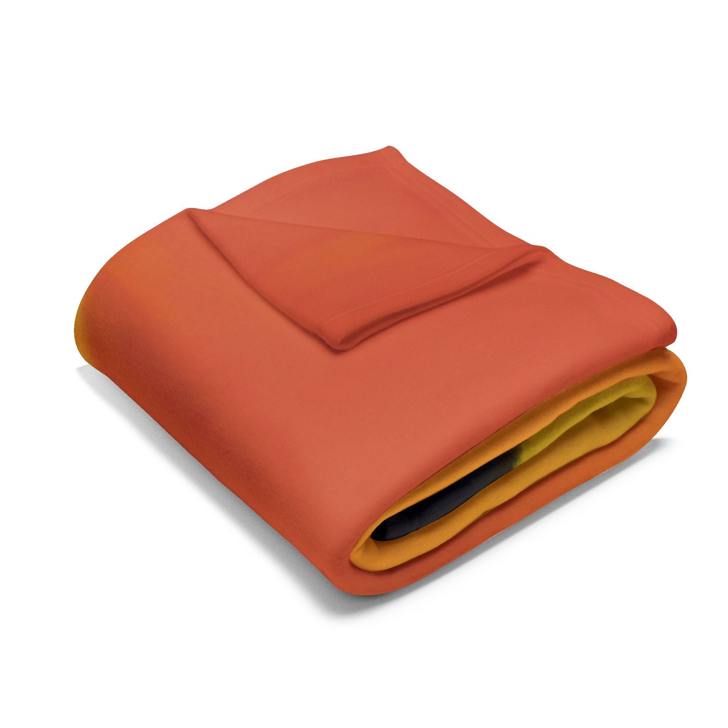 Fleece Blanket - African Sunset Drawing Design