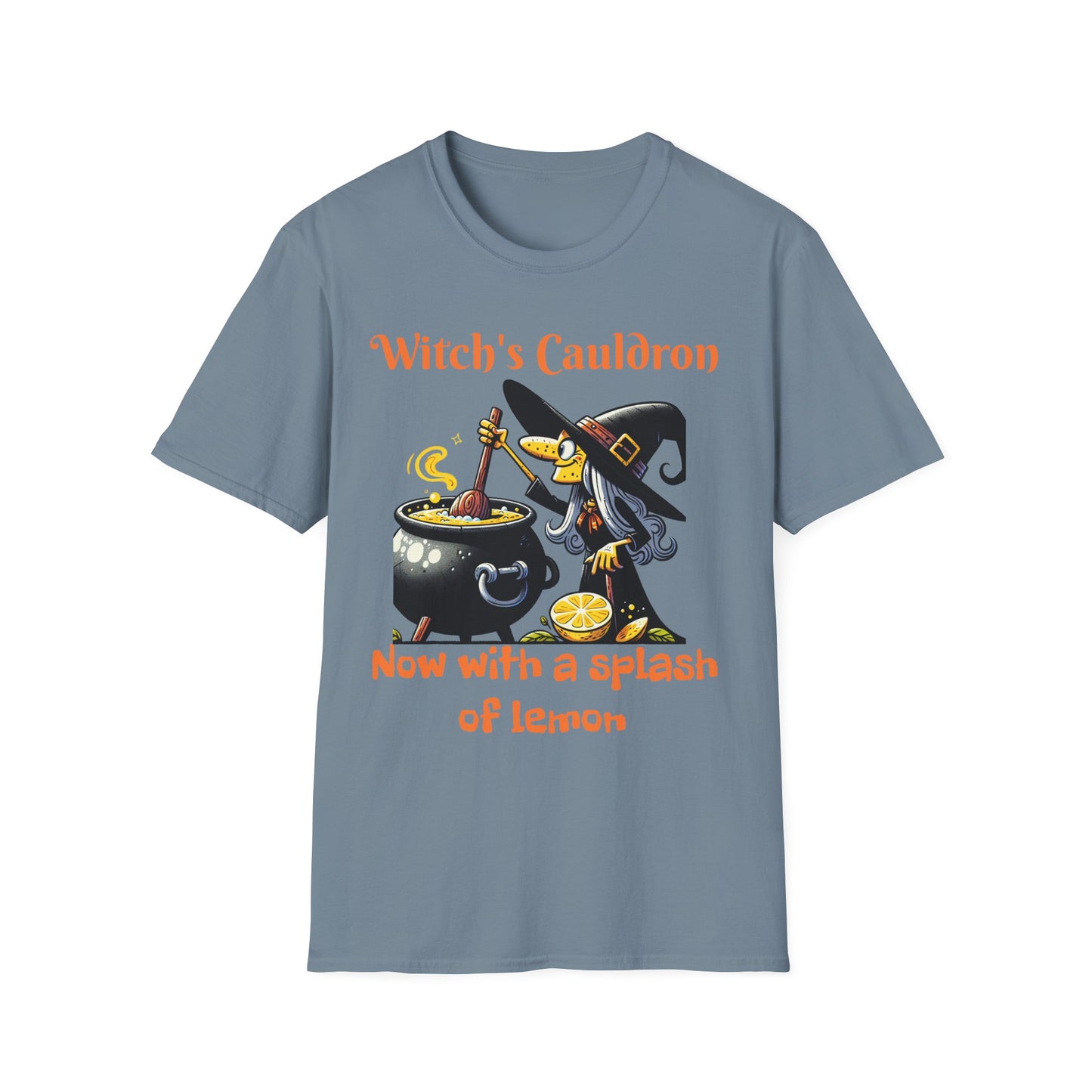 Halloween Witch Cauldron Softstyle T-Shirt