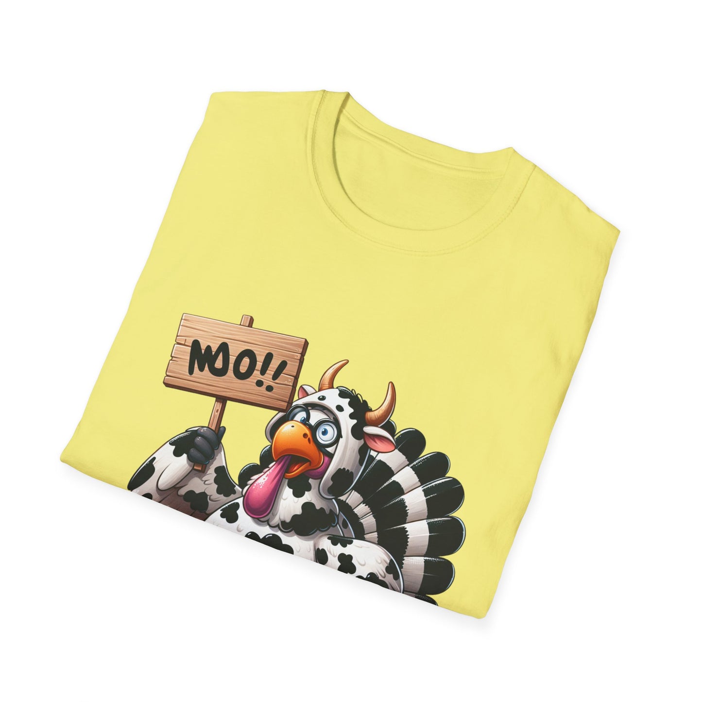 Unisex Tee - Cow-Turkey Funny Thanksgiving Shirt
