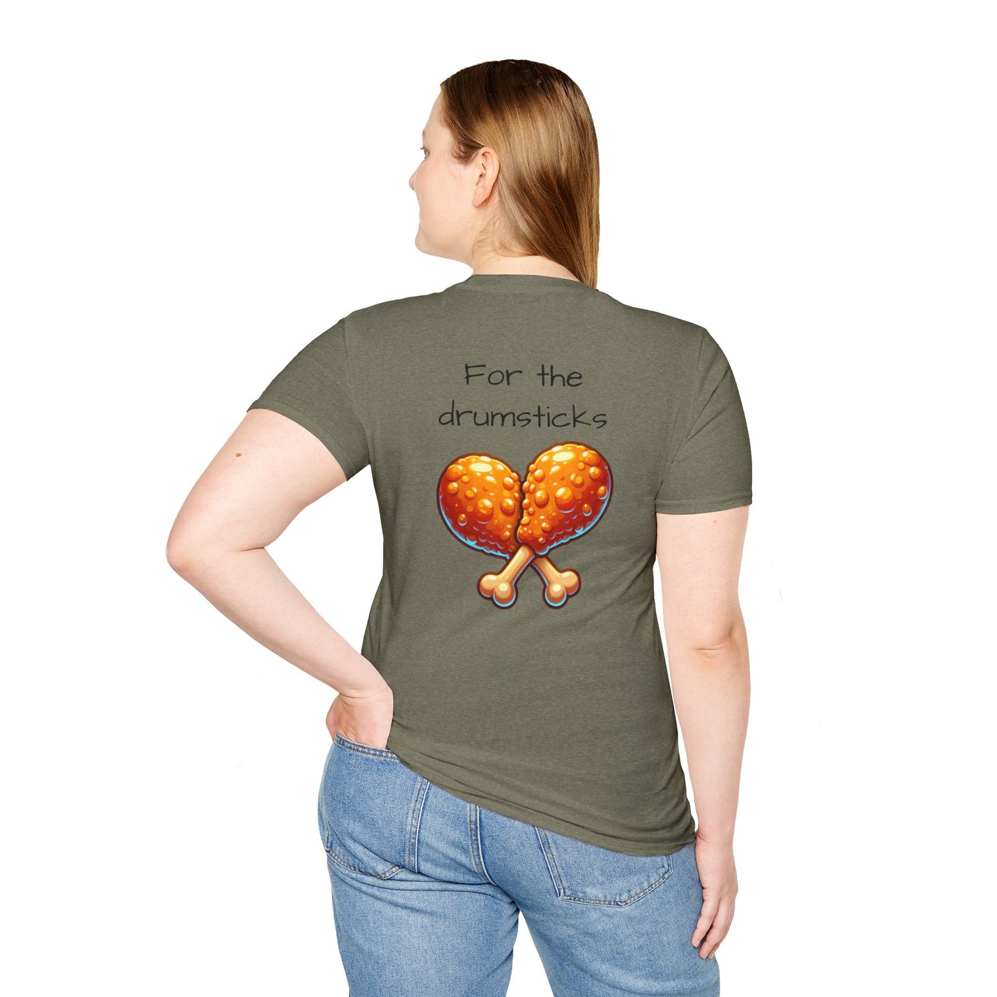 Funny Thanksgiving Turkey Drummer T-Shirt