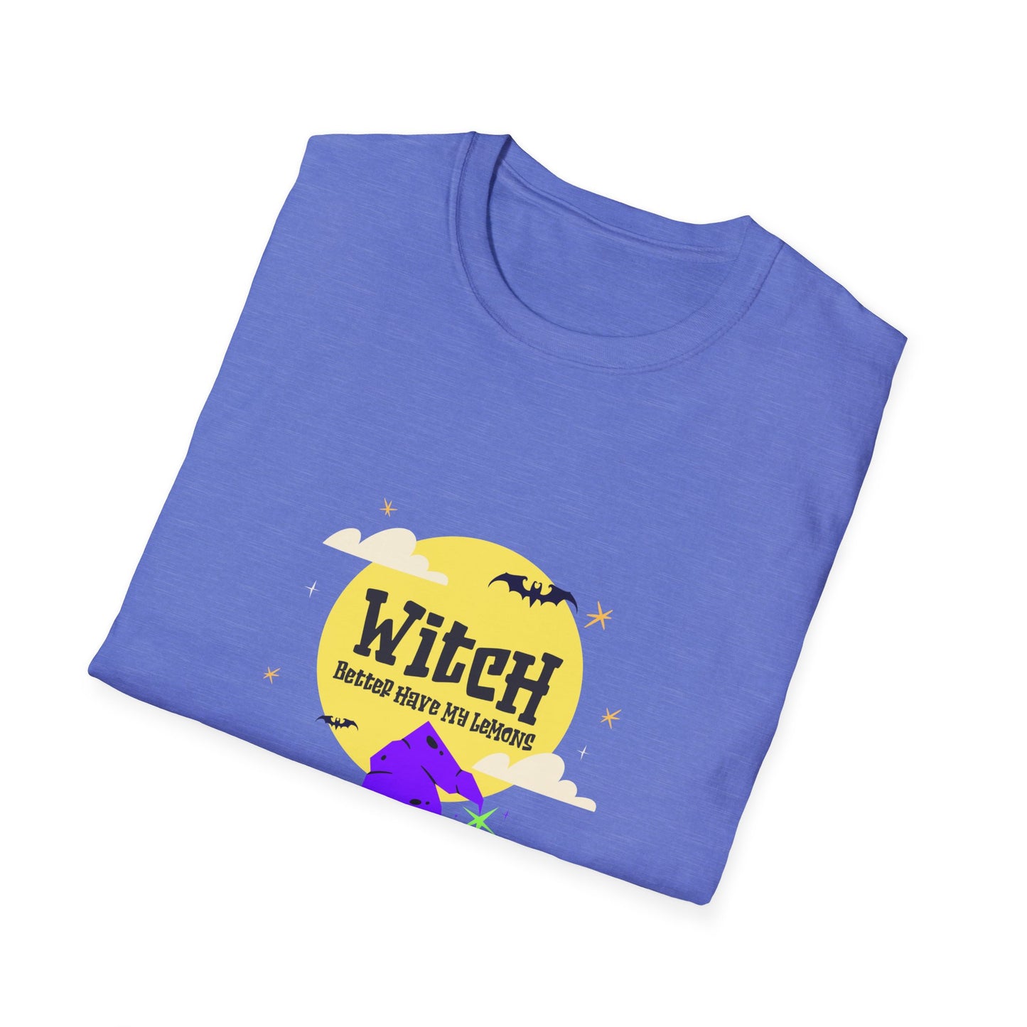 Funny Witch Moon Unisex T-Shirt - Witch Better Have My Lemons Halloween Tee