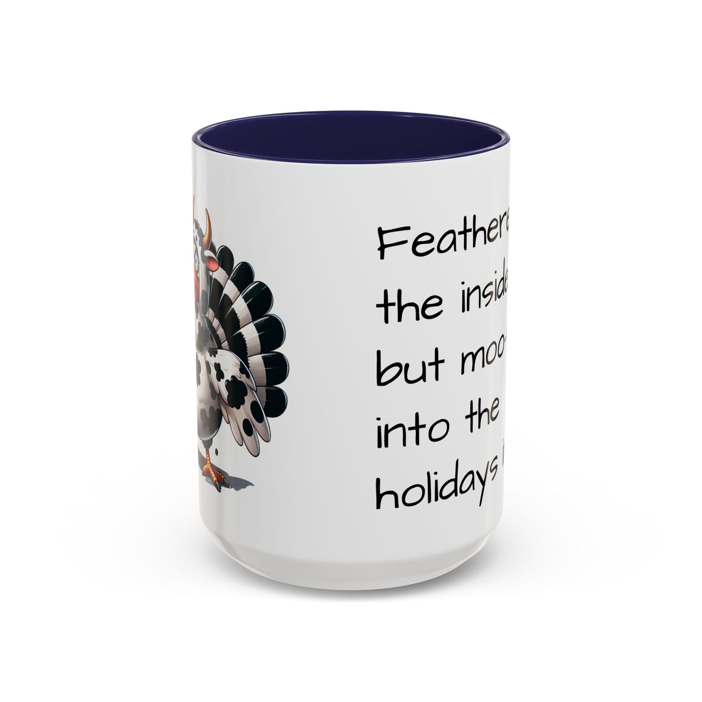 Turkey Cow Coffee Mug (11, 15oz)