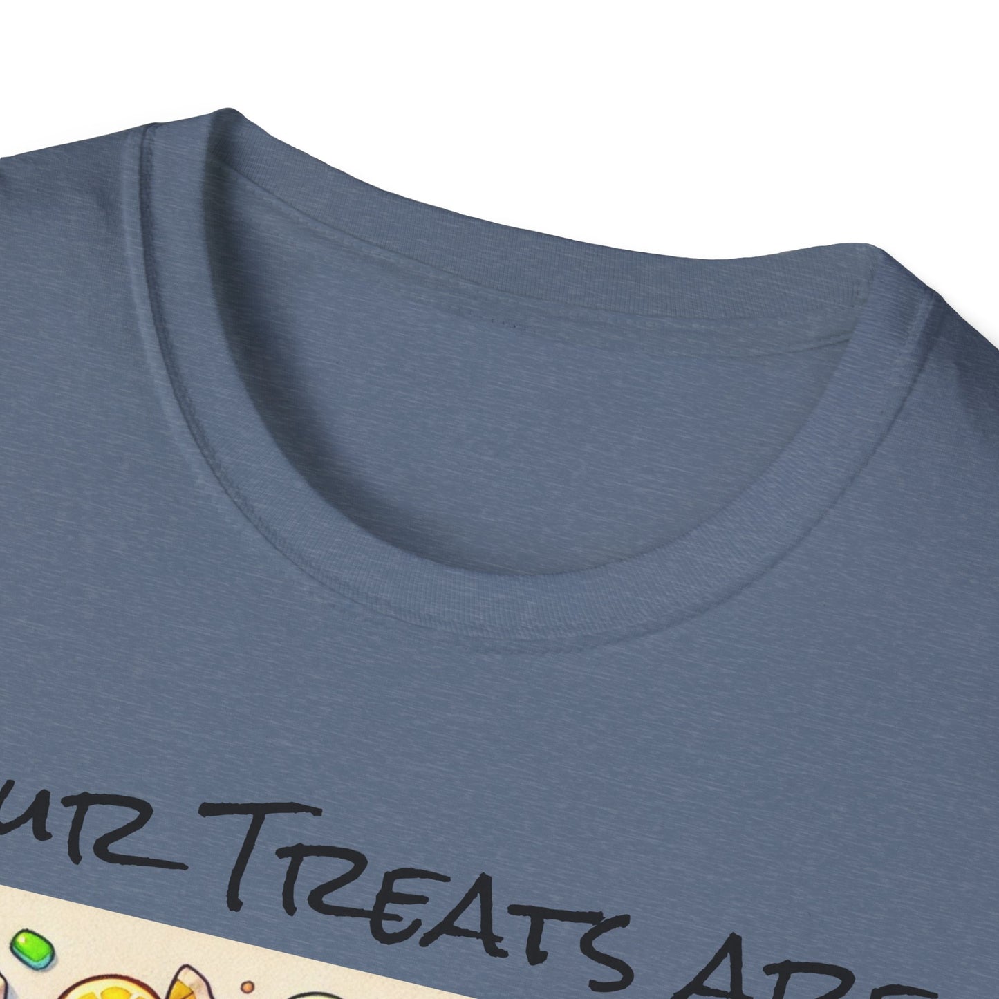 T-Shirt: Spooky Ghost Sour Treats Halloween Design