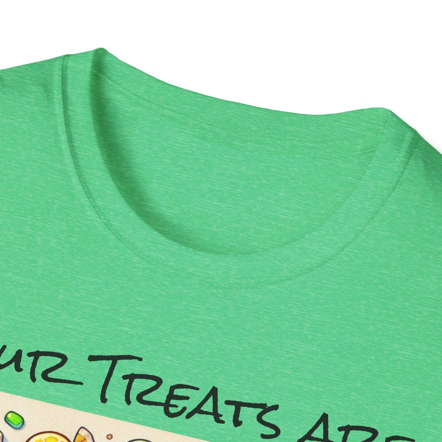 T-Shirt: Spooky Ghost Sour Treats Halloween Design