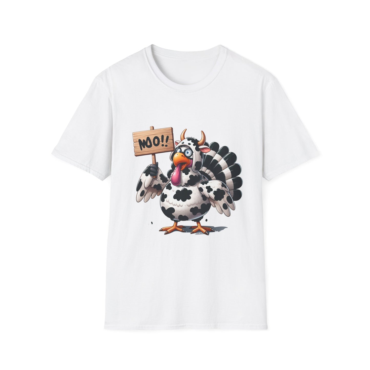 Unisex Tee - Cow-Turkey Funny Thanksgiving Shirt
