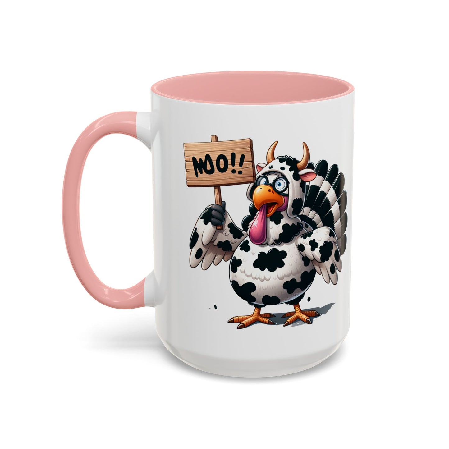 Turkey Cow Coffee Mug (11, 15oz)