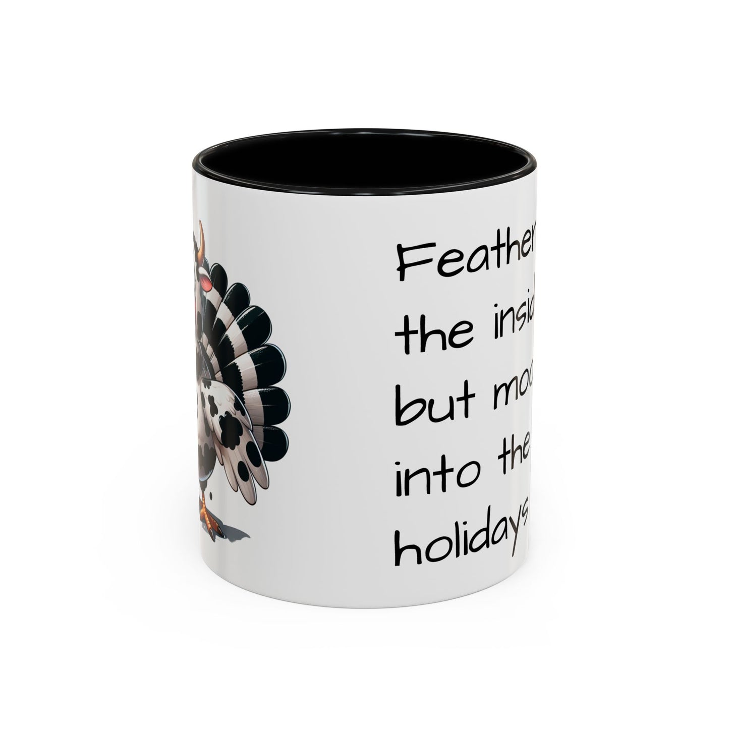 Turkey Cow Coffee Mug (11, 15oz)