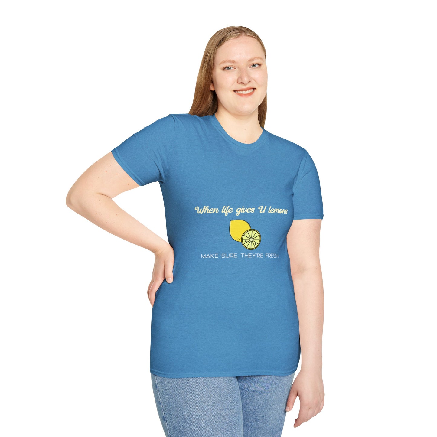 Funny Lemon Unisex T-Shirt - Life Giving Lemons Fresh Design