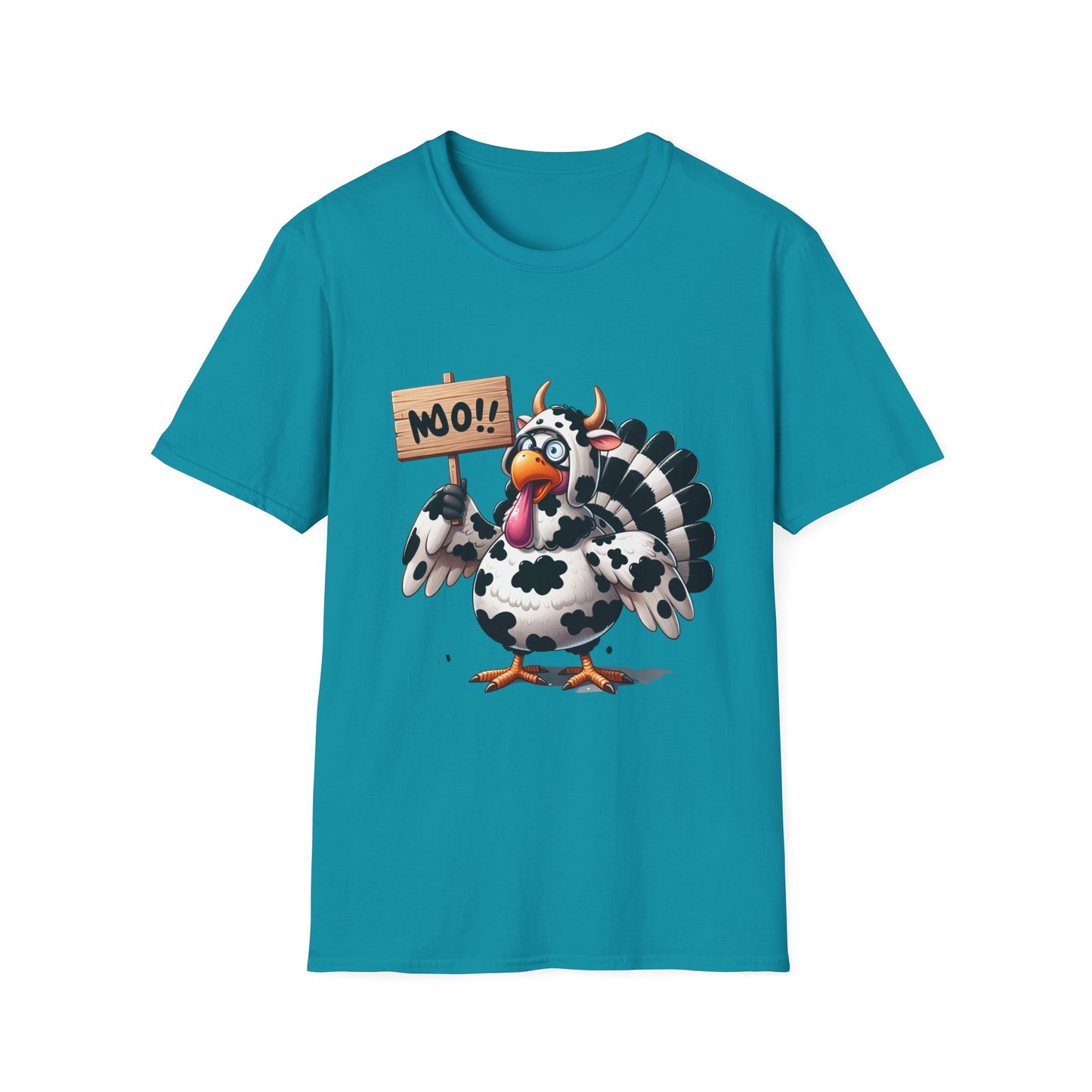 Unisex Tee - Cow-Turkey Funny Thanksgiving Shirt