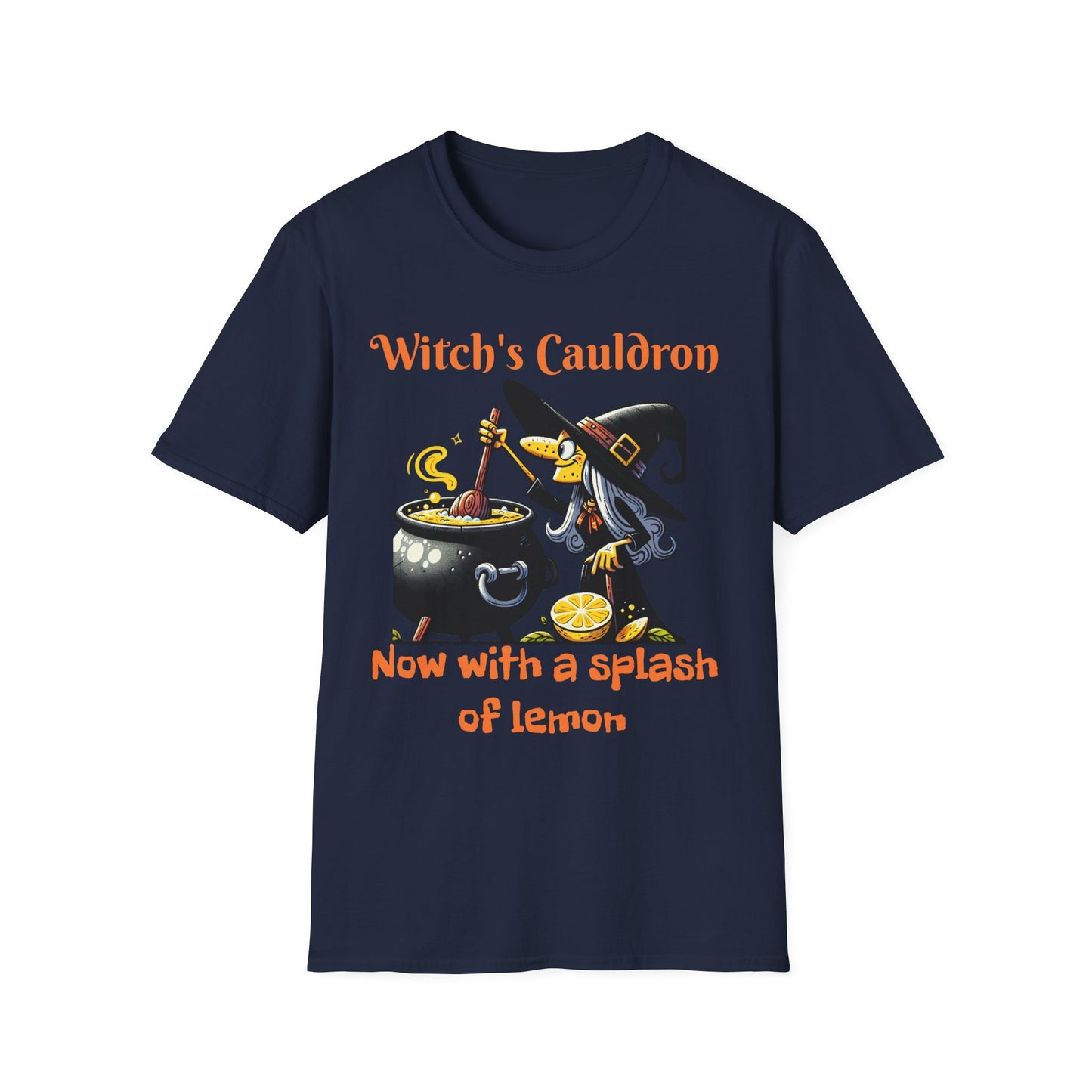 Halloween Witch Cauldron Softstyle T-Shirt