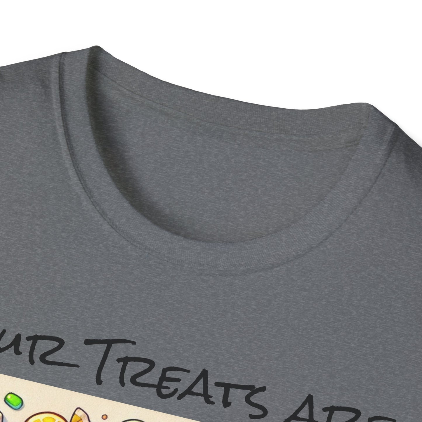 T-Shirt: Spooky Ghost Sour Treats Halloween Design