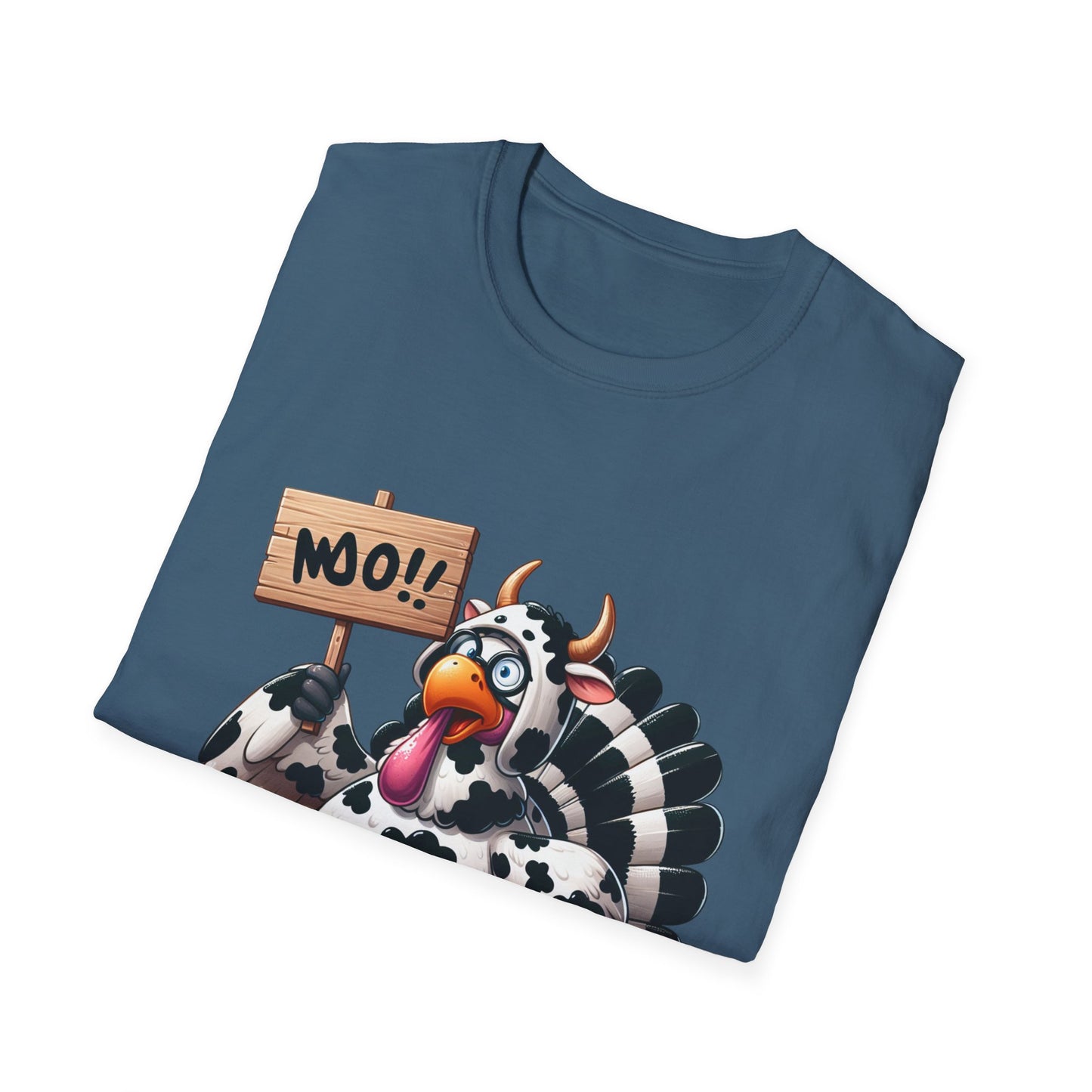 Unisex Tee - Cow-Turkey Funny Thanksgiving Shirt